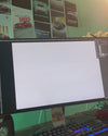Bringing family members together online, realistic merge art