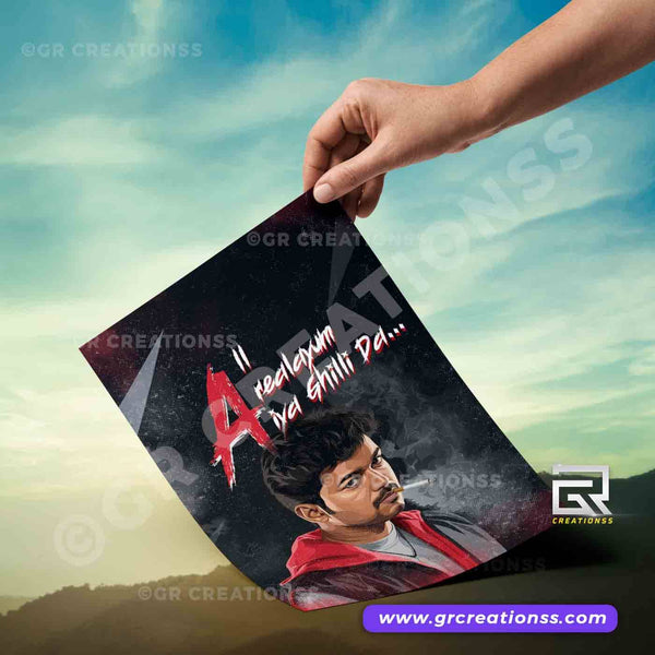 Thalapathyvijay wall posters-01 | wall decor | kollywoodposters