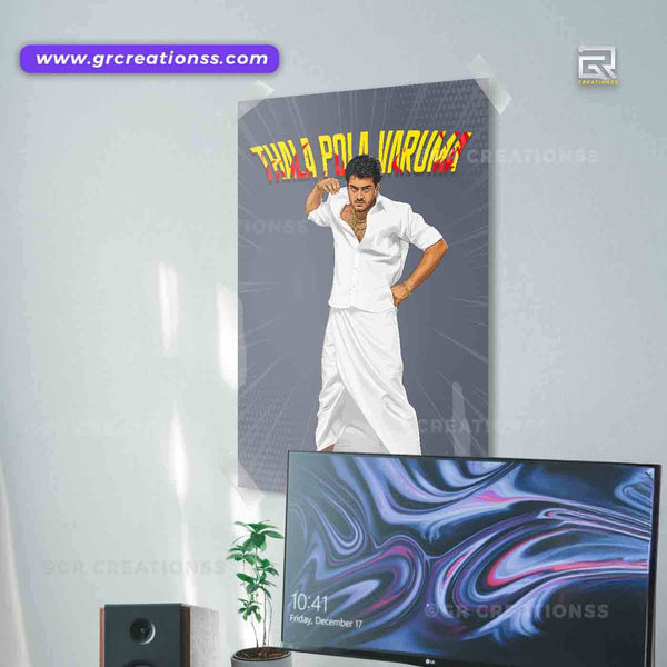 Thala ajith wall posters-04| wall decor | kollywoodposters